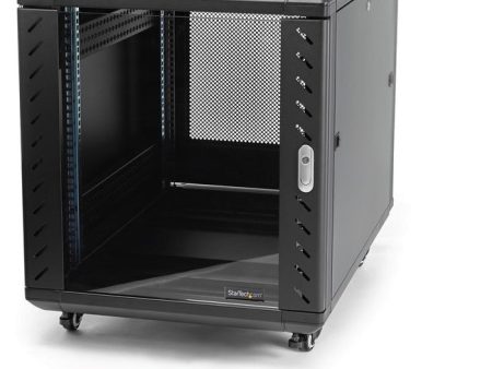 StarTech.com 12U 36in Knock-Down Server Rack Cabinet with Casters For Discount