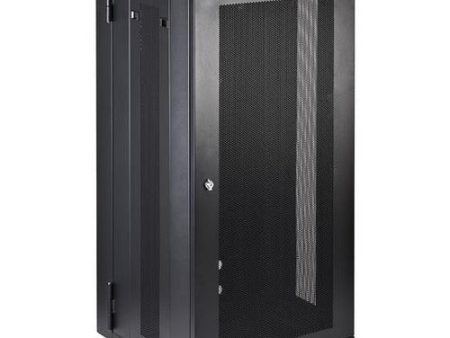 StarTech.com 26U 19  Wall Mount Network Cabinet - 16  Deep Hinged Locking Flexible IT Data Equipment Rack Vented Switch Enclosure w Shelf Fashion