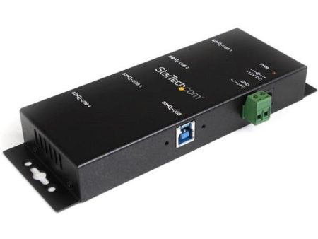 StarTech.com 4 Port Industrial USB 3.0 Hub - Mountable - Rugged USB Hub Online now