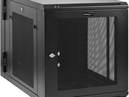 StarTech.com 12U 19  Wall Mount Network Cabinet - 24  Deep Hinged Vented Server Room Enclosure Locking Flexible IT Equipment Rack w Shelf Online Hot Sale