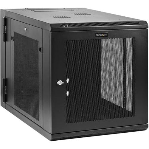 StarTech.com 12U 19  Wall Mount Network Cabinet - 24  Deep Hinged Vented Server Room Enclosure Locking Flexible IT Equipment Rack w Shelf Online Hot Sale