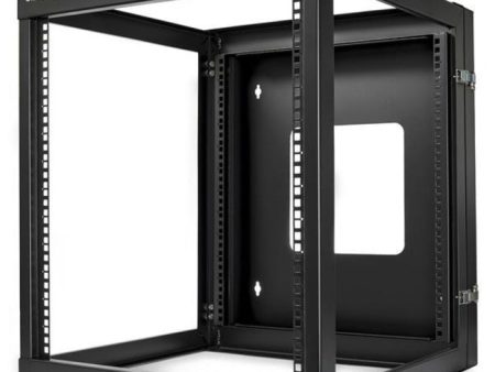 StarTech.com 12U 22in Depth Hinged Open Frame Wallmount Server Rack Online now