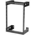 StarTech.com 15U 19  Wall Mount Network Rack - 12  Deep Open Frame for Server Room AV Data Patch Panel IT Computer Equipment w Cage Nuts Hot on Sale