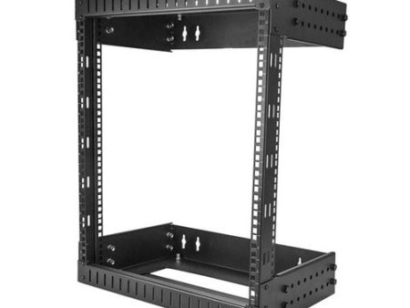 StarTech.com 12U 19  Wall Mount Network Rack - Adjustable Depth 12-20  Open Frame for Server Room  AV Data Computer Equipment w Cage Nuts Cheap