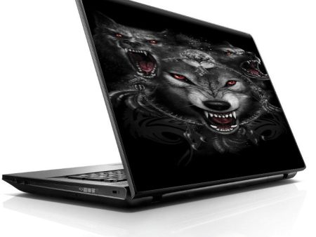 Angry Wolves Pack Howling Universal 13 to 16 inch wide laptop Skin Online Hot Sale