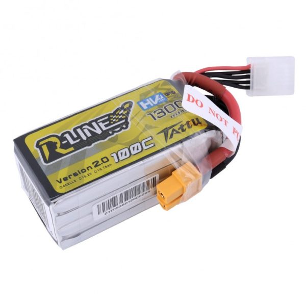 Высоковольтный LiPo Аккумулятор Tattu R-Line Version 2.0 1300mAh 100C 4S1P (XT60) Online Hot Sale