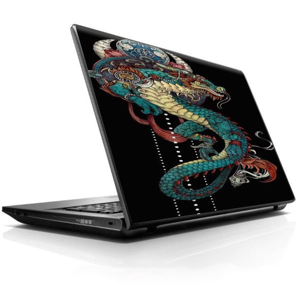 Dragon Japanese Style Tattoo Universal 13 to 16 inch wide laptop Skin Sale