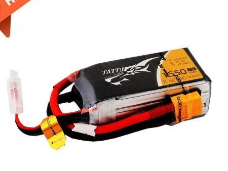 LiPo Аккумулятор Tattu 1550mAh 11.1V 75C 3S1P Racing (XT60) Sale