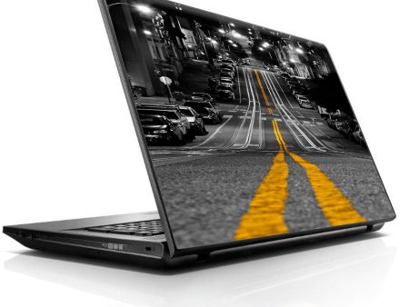 City Roads Downtown Streets Universal 13 to 16 inch wide laptop Skin For Cheap