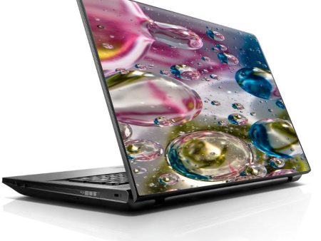 Bubblicious Water Bubbles Colors Universal 13 to 16 inch wide laptop Skin Supply