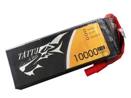 LiPo Аккумулятор Tattu 10000mAh 6S 25C 22.2V (AS150) Online Hot Sale