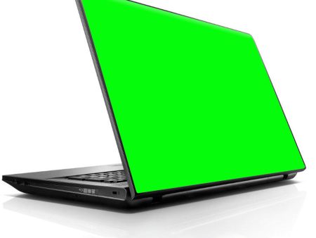 Bright Green Universal 13 to 16 inch wide laptop Skin For Sale