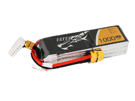 LiPo Аккумулятор Tattu 1000mAh 22.2V 75C 6S1P (XT60) Cheap