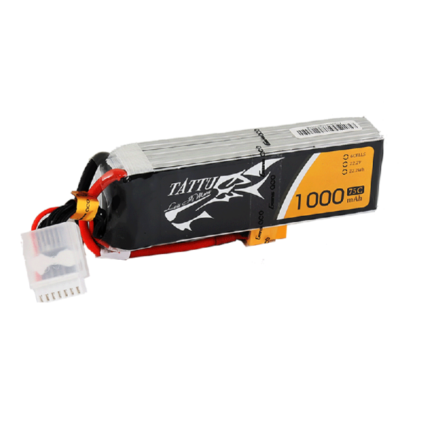 LiPo Аккумулятор Tattu 1000mAh 22.2V 75C 6S1P (XT60) Cheap