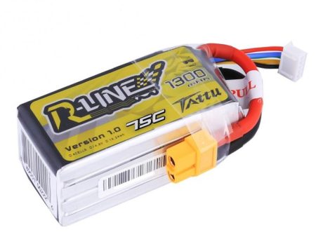 LiPo Аккумулятор Tattu R-Line 1300mAh 75C 4S1P (XT60) Hot on Sale