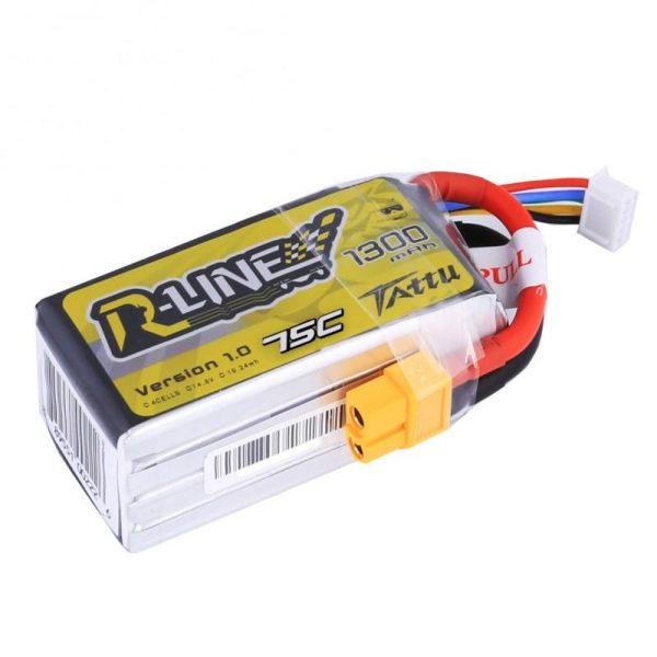 LiPo Аккумулятор Tattu R-Line 1300mAh 75C 4S1P (XT60) Hot on Sale