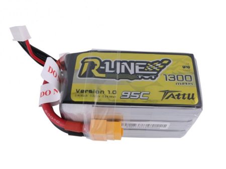 LiPo Аккумулятор Tattu R-Line 1300mAh 95C 6S1P (XT60) Online