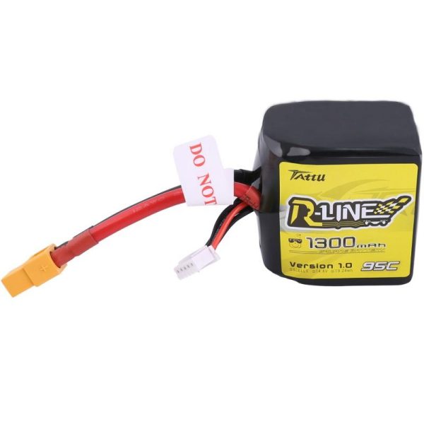 LiPo Аккумулятор Tattu R-Line 1300mAh 95C 4S1P квадратной формы (XT60) For Cheap