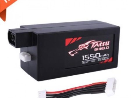 LiPo Аккумулятор Tattu 1550mAh 4S1P 14.8V 75C в защищенном корпусе Sale