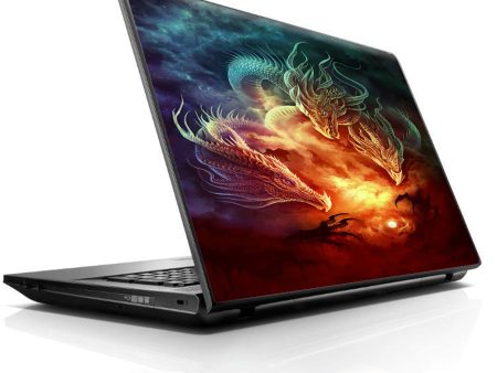 Dragons Fireball Magic Universal 13 to 16 inch wide laptop Skin Supply