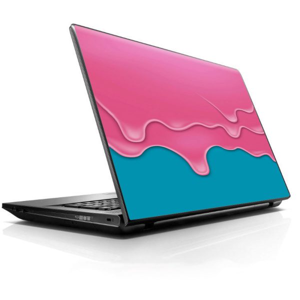 Dripping Ice Cream Drips Universal 13 to 16 inch wide laptop Skin Fashion