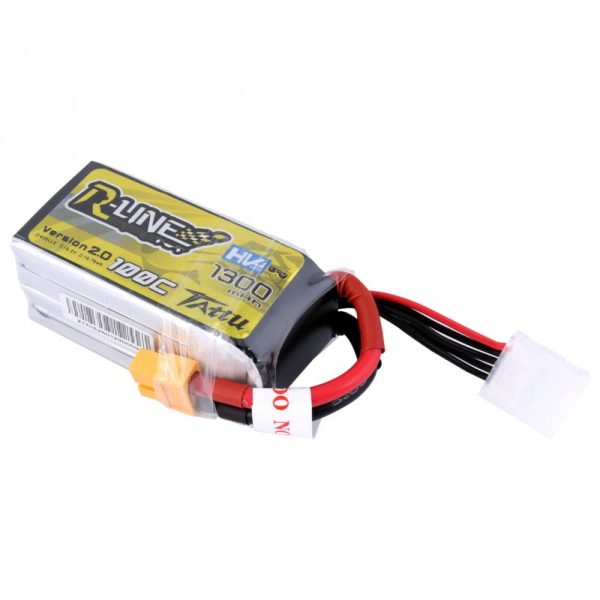 Высоковольтный LiPo Аккумулятор Tattu R-Line Version 2.0 1300mAh 100C 4S1P (XT60) Online Hot Sale