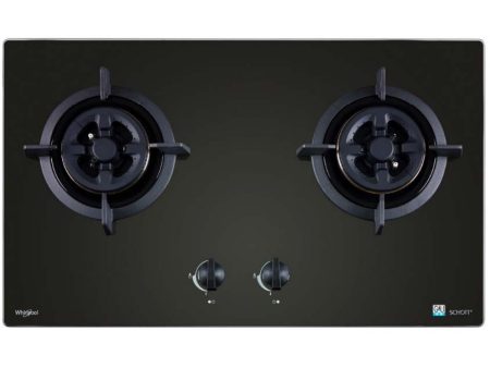 Whirlpool 惠而浦 75cm 嵌入式雙頭石油氣煮食爐 (免費基本安裝) Online Sale